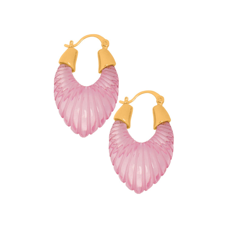 PINK RIANNA EARRINGS