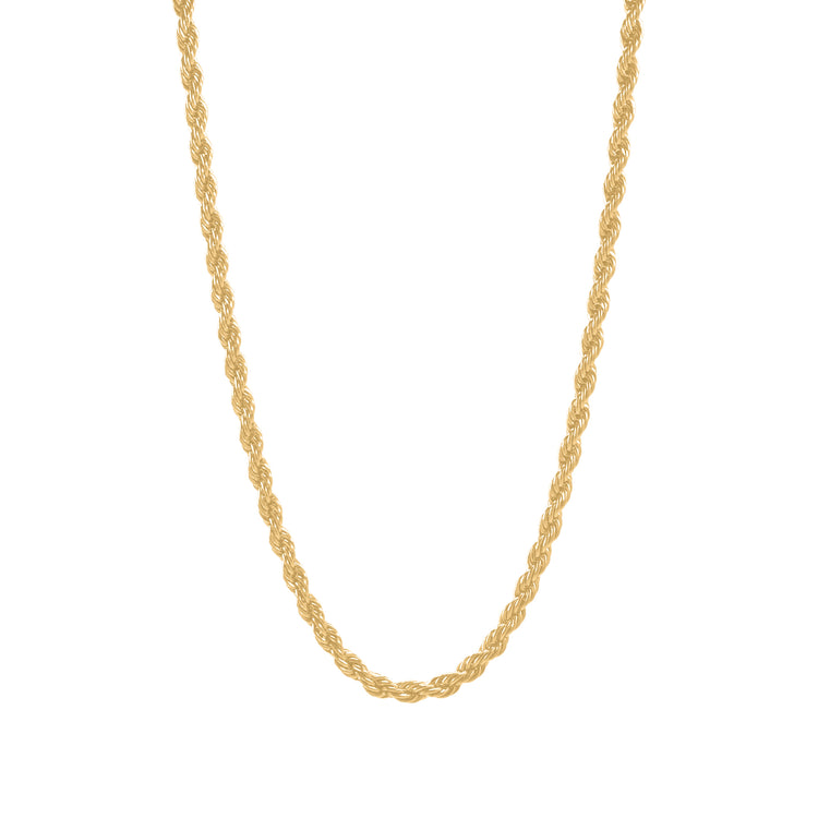 TWIST CHAIN NECKLACE - 2MM