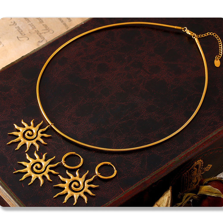 SUN GOLD EARRINGS
