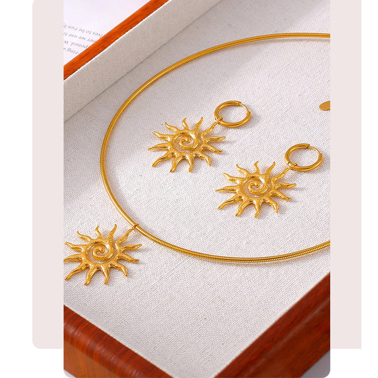 SUN GOLD EARRINGS
