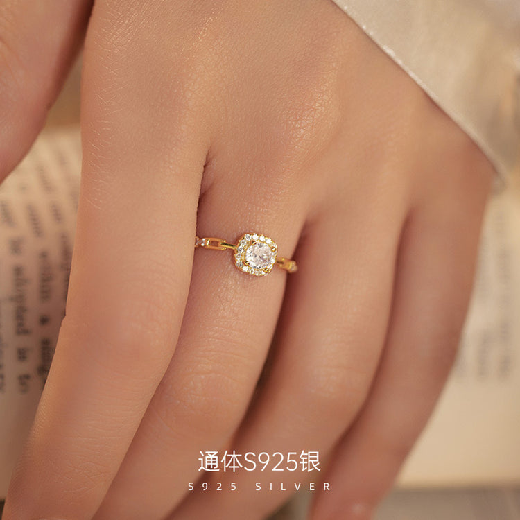 CUBE DAZZLING RING