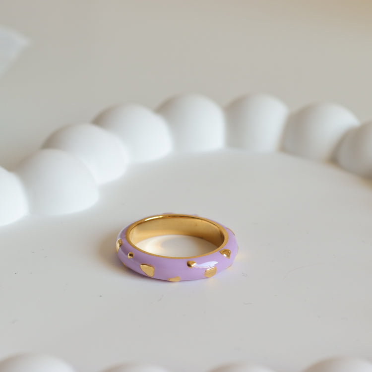 LILAC LOVE RING