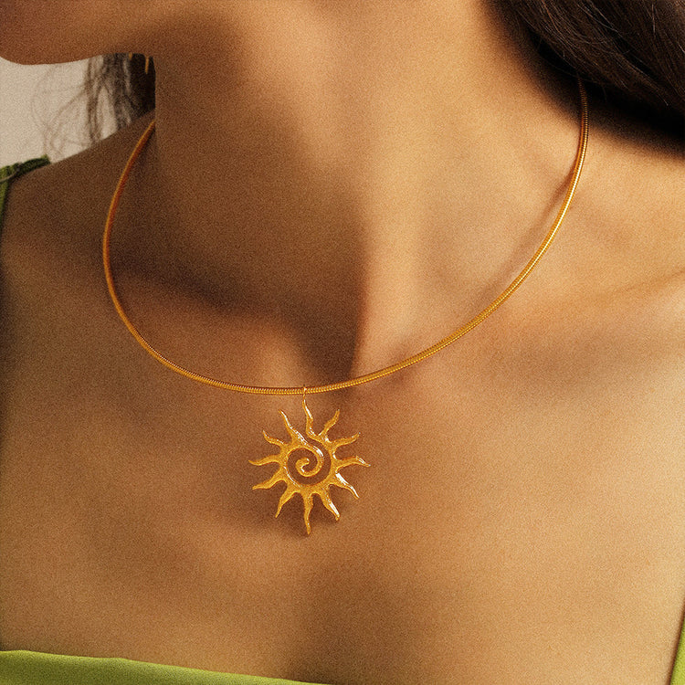 SUN GOLD EARRINGS