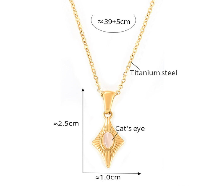 FAITH GOLD NECKLACE