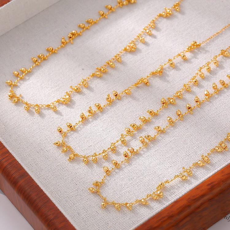 DOT GOLD NECKLACE