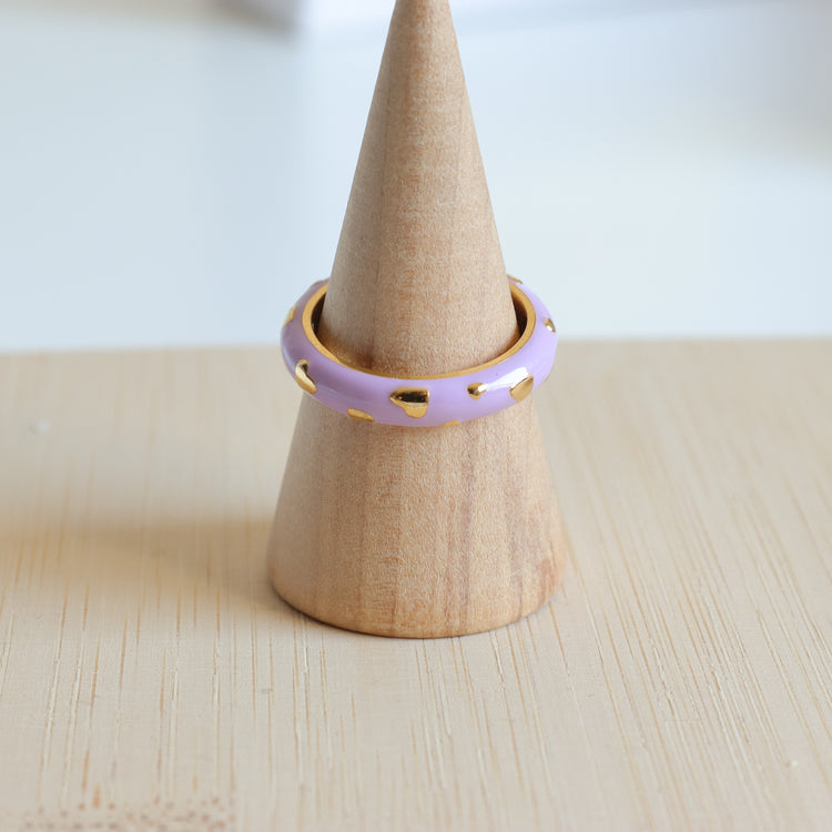 LILAC LOVE RING
