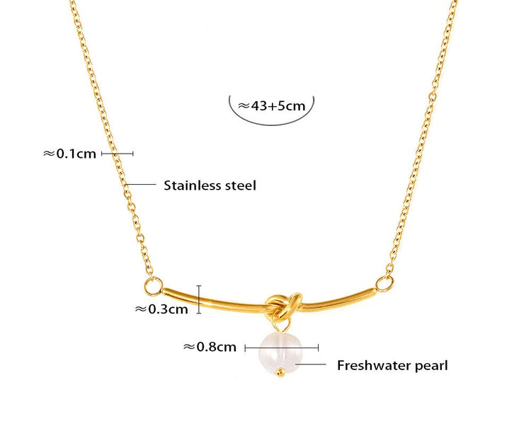 PEARL GOLD NECKLACE