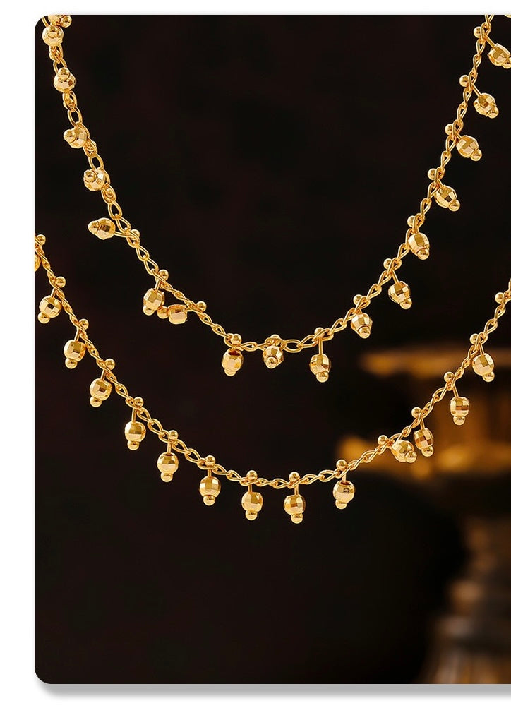 DOT GOLD NECKLACE