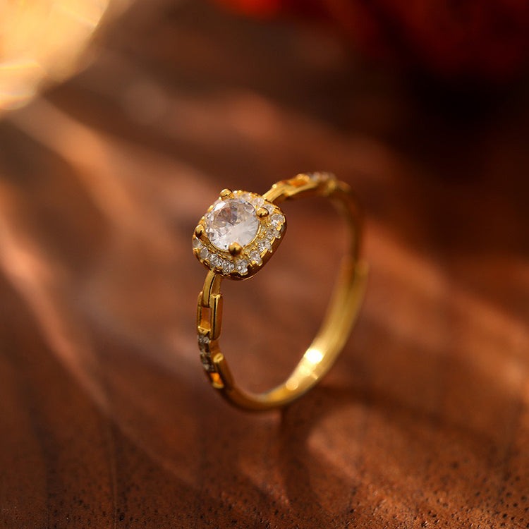 CUBE DAZZLING RING