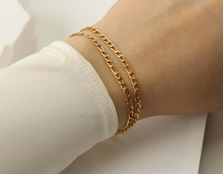 FIGARO GOLD BRACELET