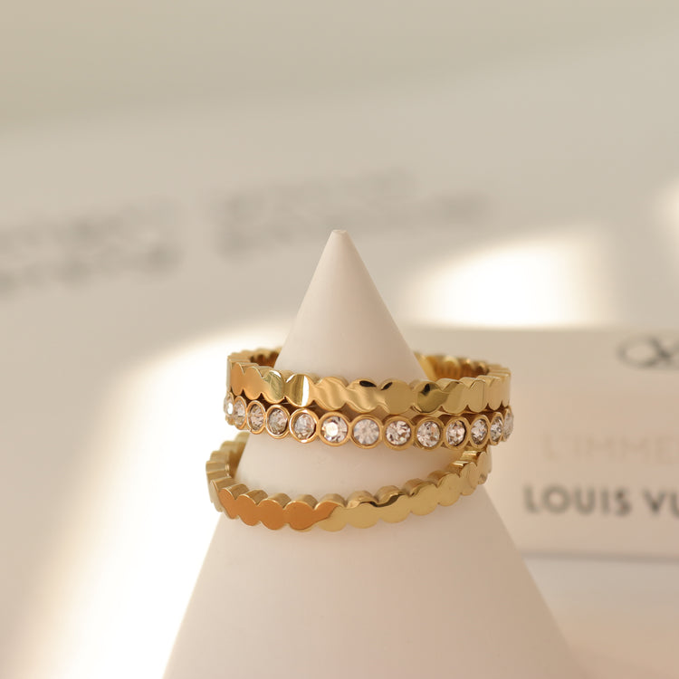 ESSENTIAL RING SET-3 PCS
