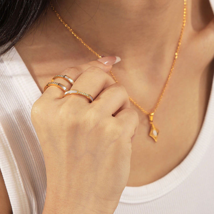 FAITH GOLD NECKLACE