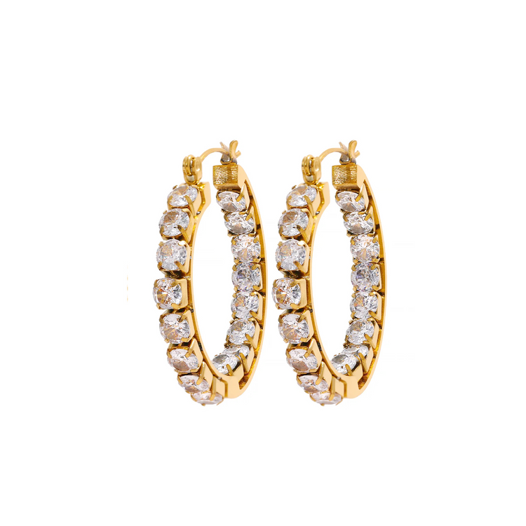 SWAROVSKI ATTRACT EARRINGS