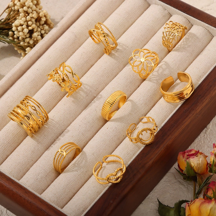 ADJUSTABLE OPEN RING