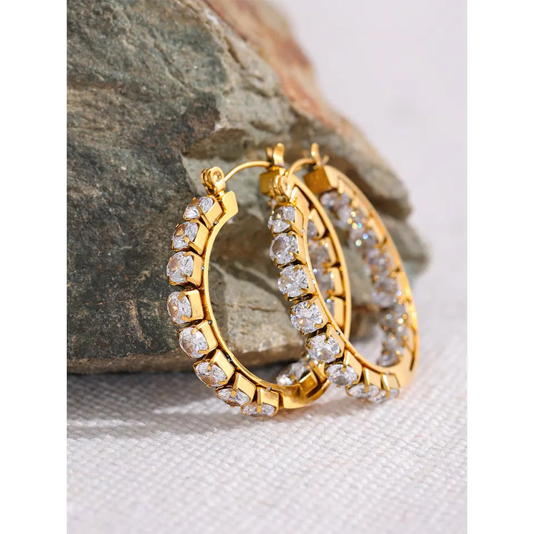 SWAROVSKI ATTRACT EARRINGS
