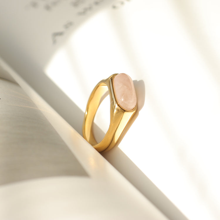 MOON GOLD RING 1 PCS