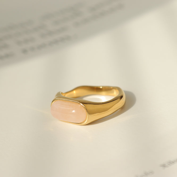 MOON GOLD RING 1 PCS