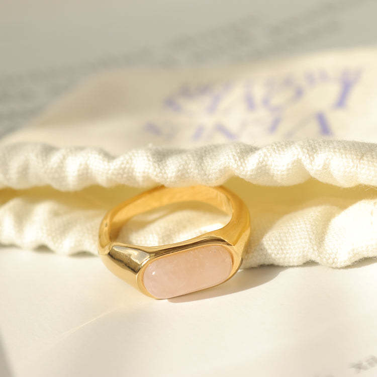 MOON GOLD RING 1 PCS