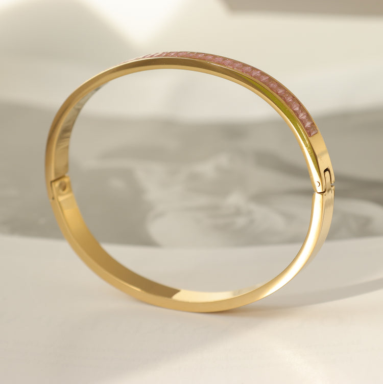 PINK DREAM BANGLE BRACELET