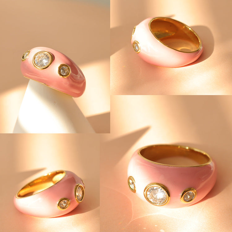 PINK DIAMOND RING
