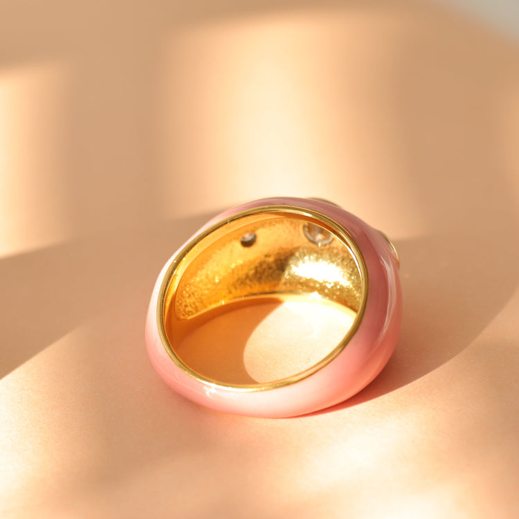 PINK DIAMOND RING