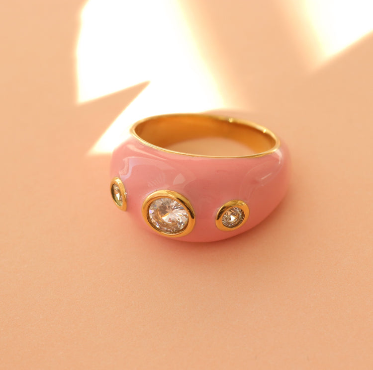 PINK DIAMOND RING
