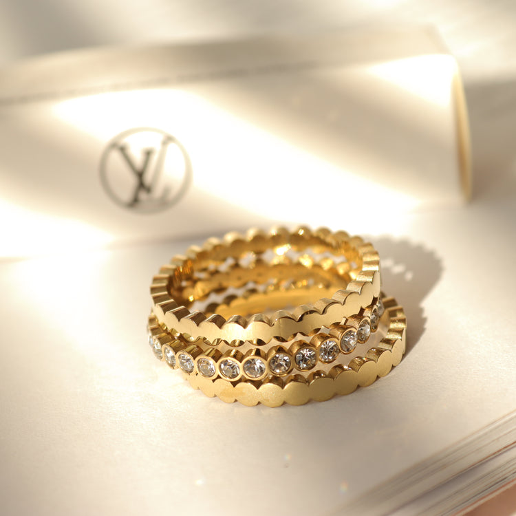 ESSENTIAL RING SET-3 PCS