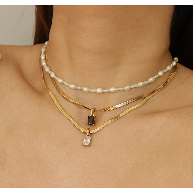 FANTANA SNAKE CHAIN NECKLACE