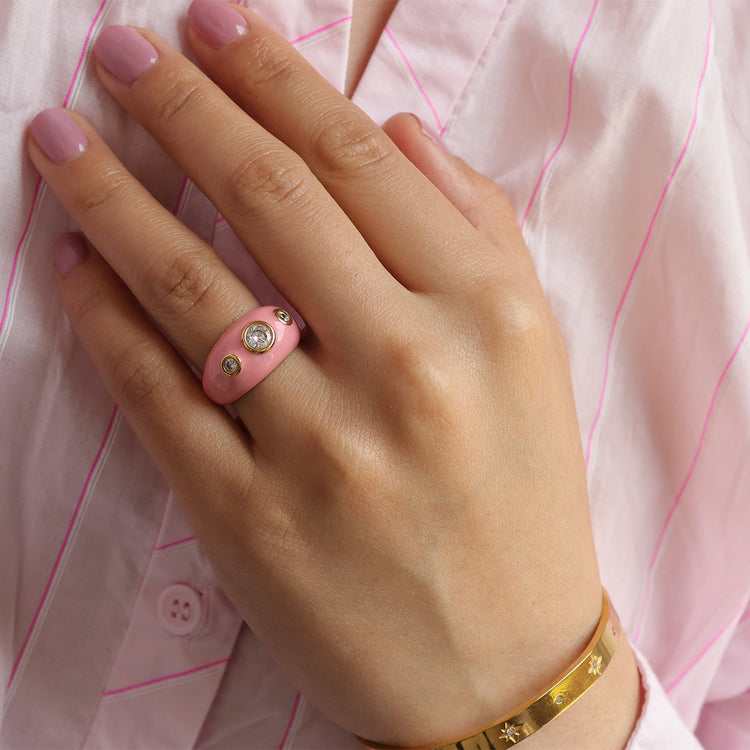 PINK DIAMOND RING
