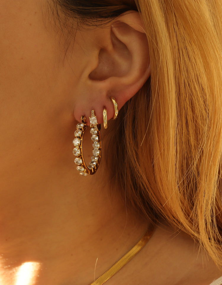 SWAROVSKI ATTRACT EARRINGS