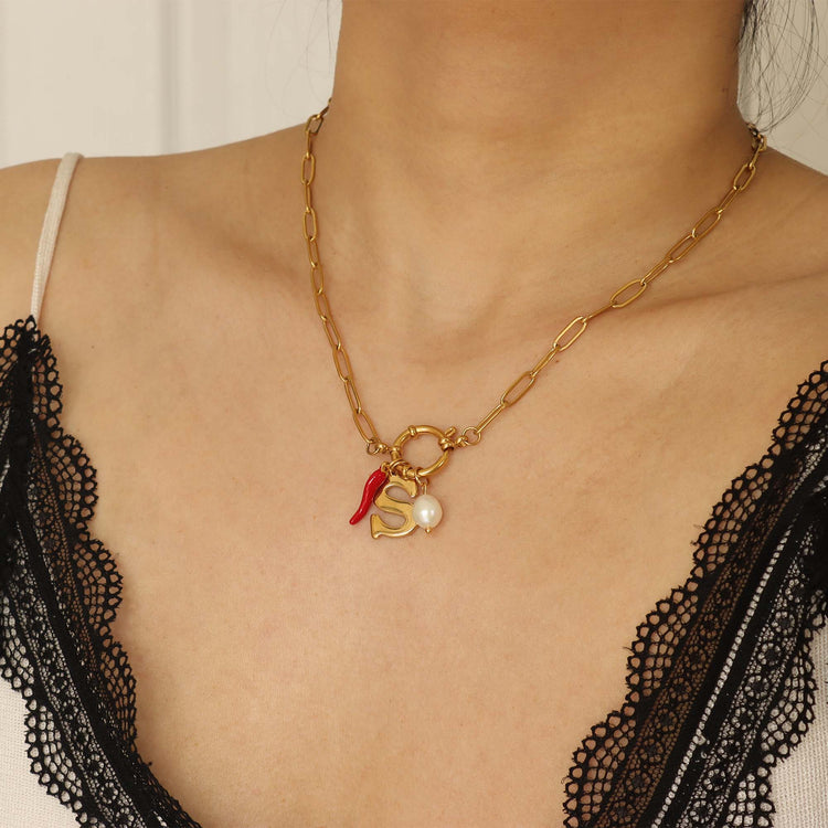 SINGLE FRESH WATER PEARL CHARM