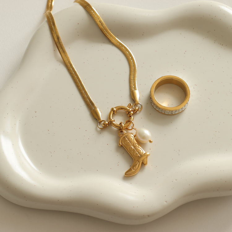 SINGLE FRESH WATER PEARL CHARM