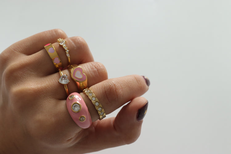 PINK DIAMOND RING