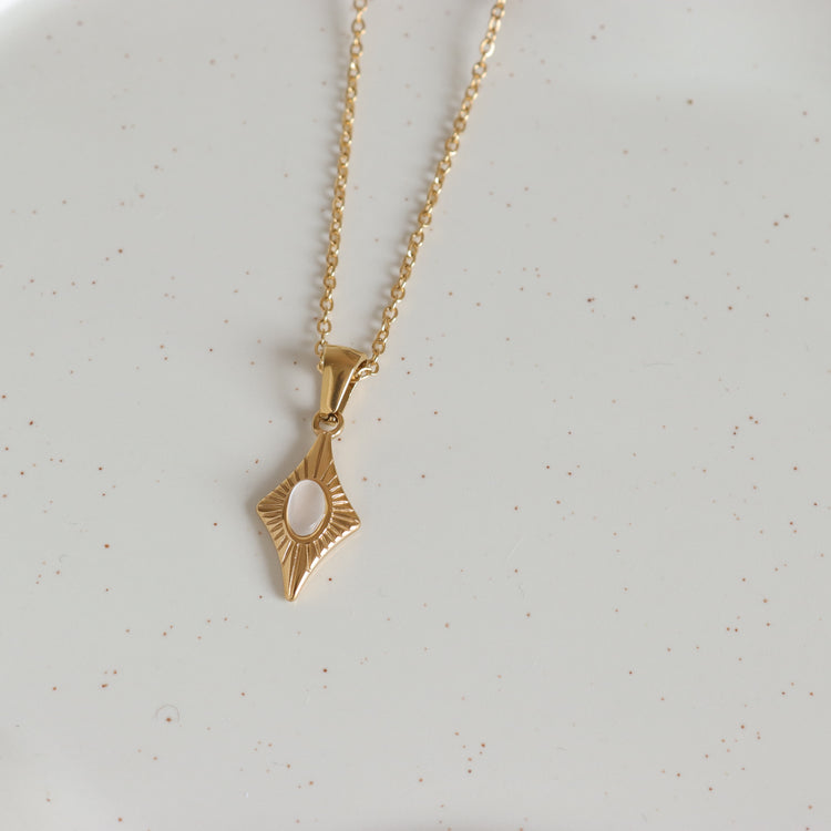 FAITH GOLD NECKLACE