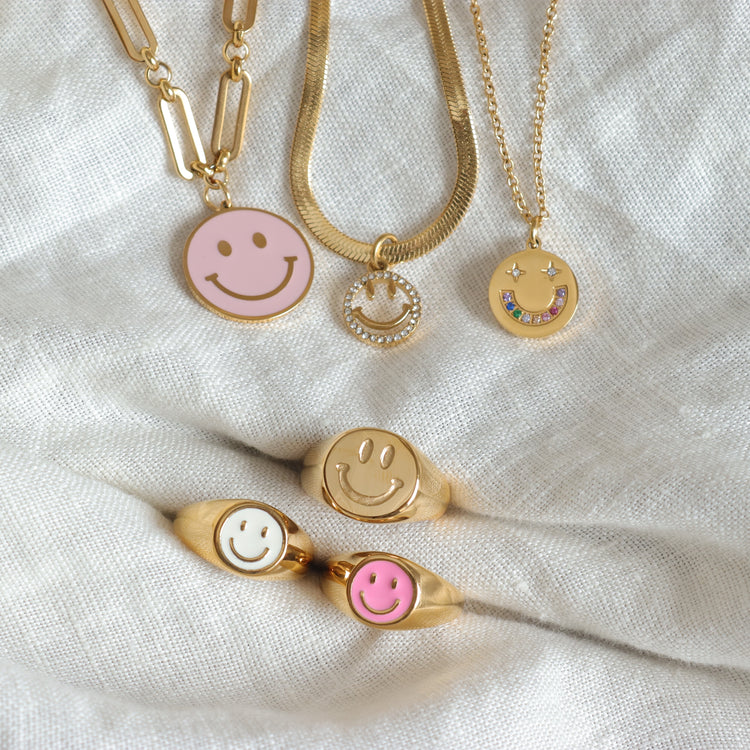 SMILE PINK NECKLACE