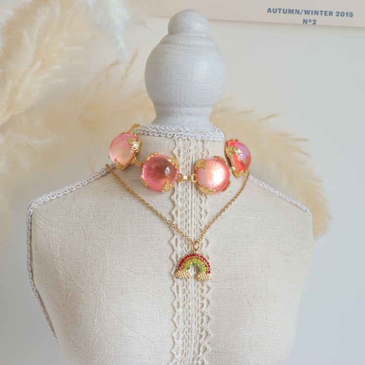 RAINBOW GOLD NECKLACE