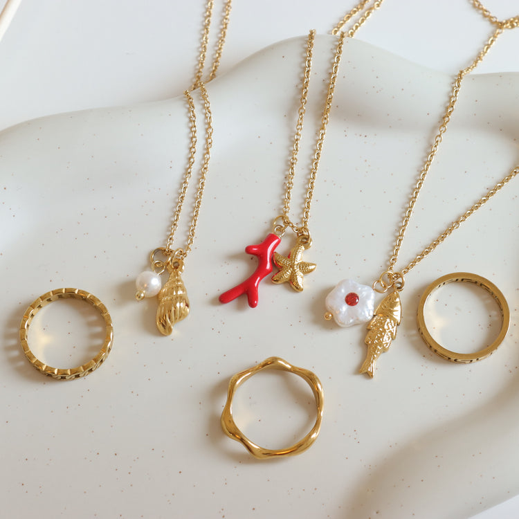SEA STAR BRANCH NECKLACE