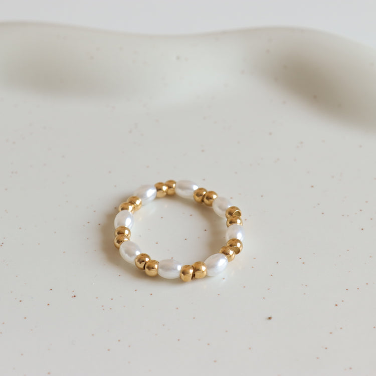 PEARL & BALL RING