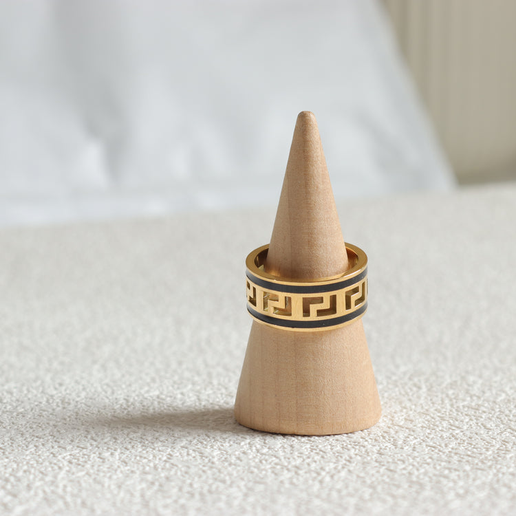 GREEK BAND RING