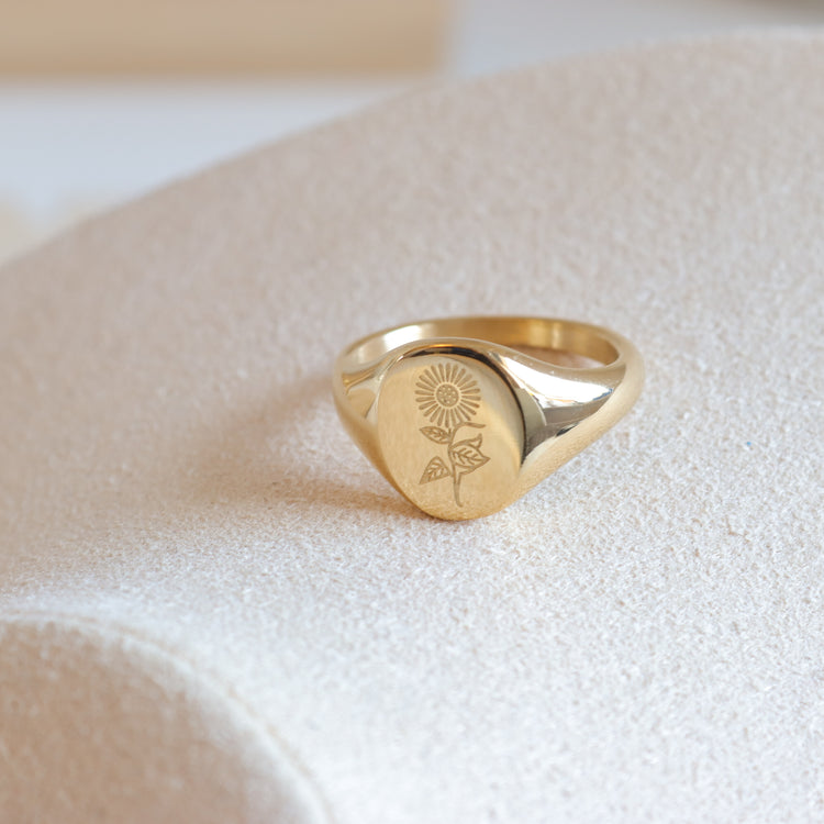 SUNFLOWER RING