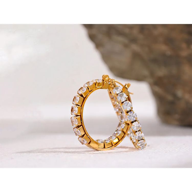 SWAROVSKI ATTRACT EARRINGS