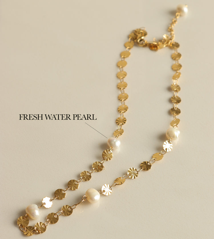 SUN RADIANT PEARL NECKLACE
