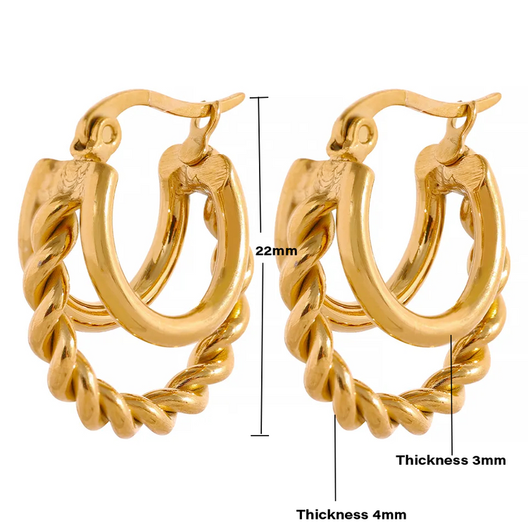 TWIST EARRINGS