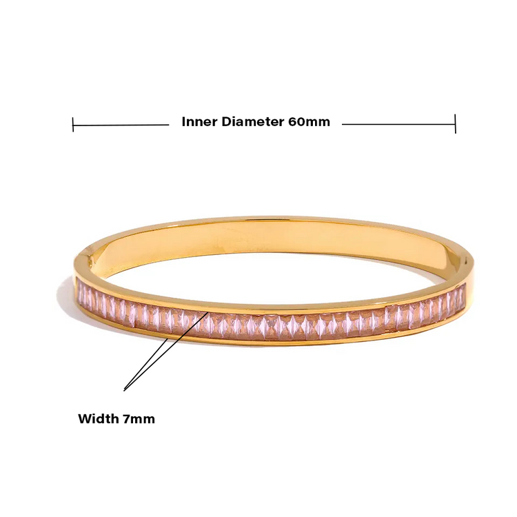 PINK DREAM BANGLE BRACELET
