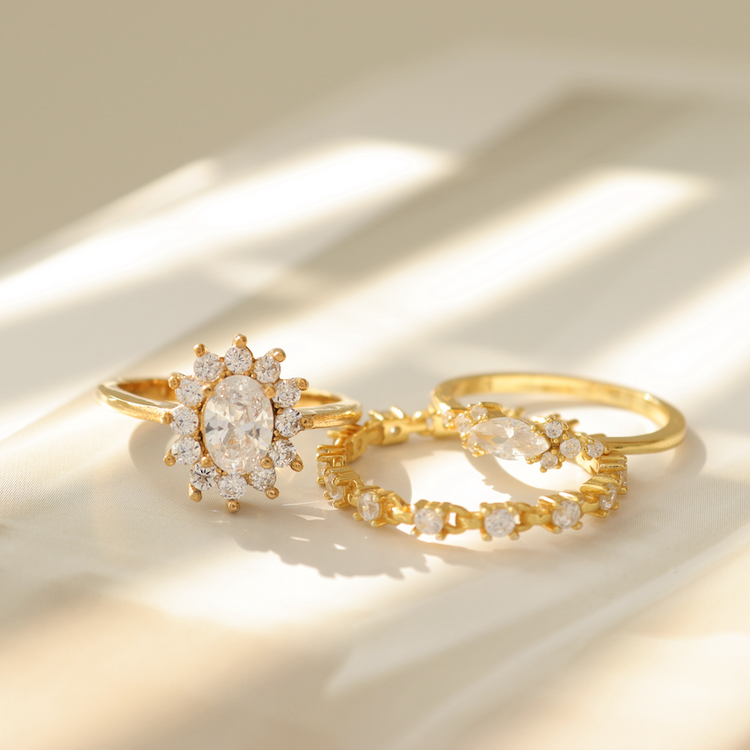 CRYSTAL COCKTAIL RING