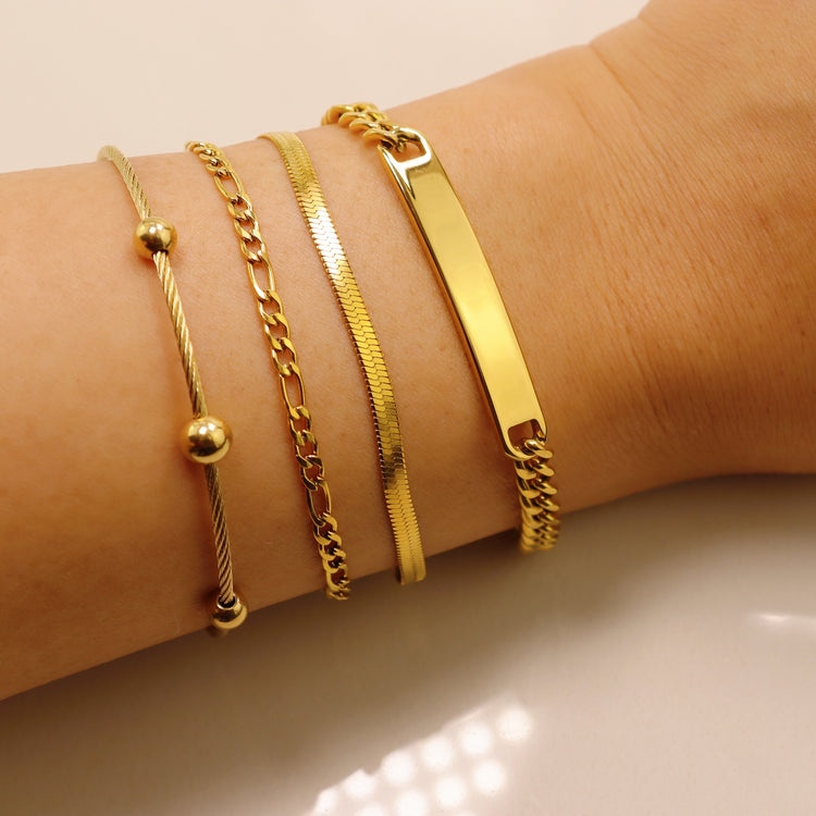 FIGARO GOLD BRACELET