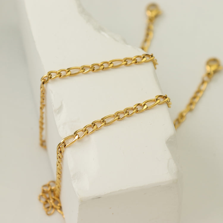 FIGARO GOLD BRACELET