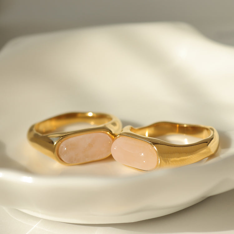 MOON GOLD RING 1 PCS