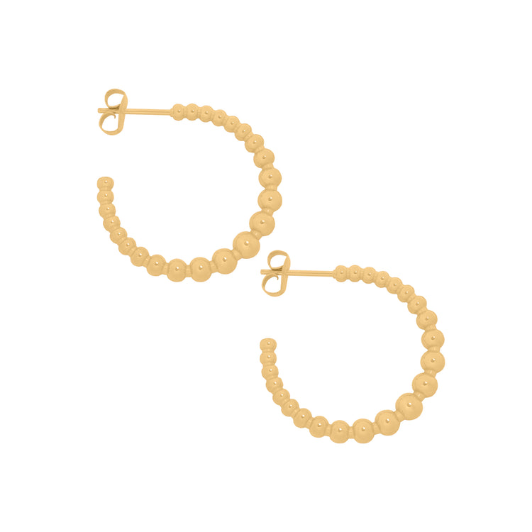 BEADED STUD EARRINGS