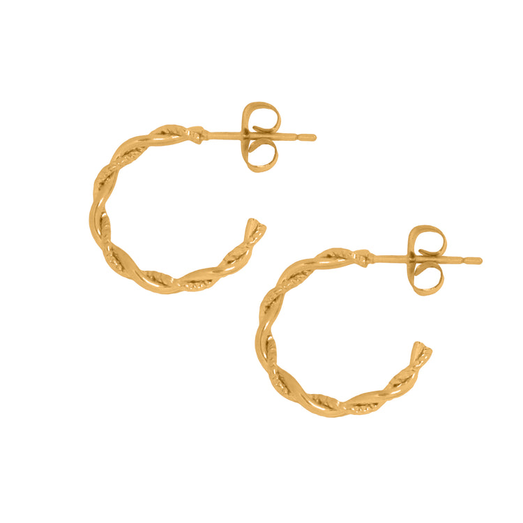 DAINTY TWIST EARRINGS